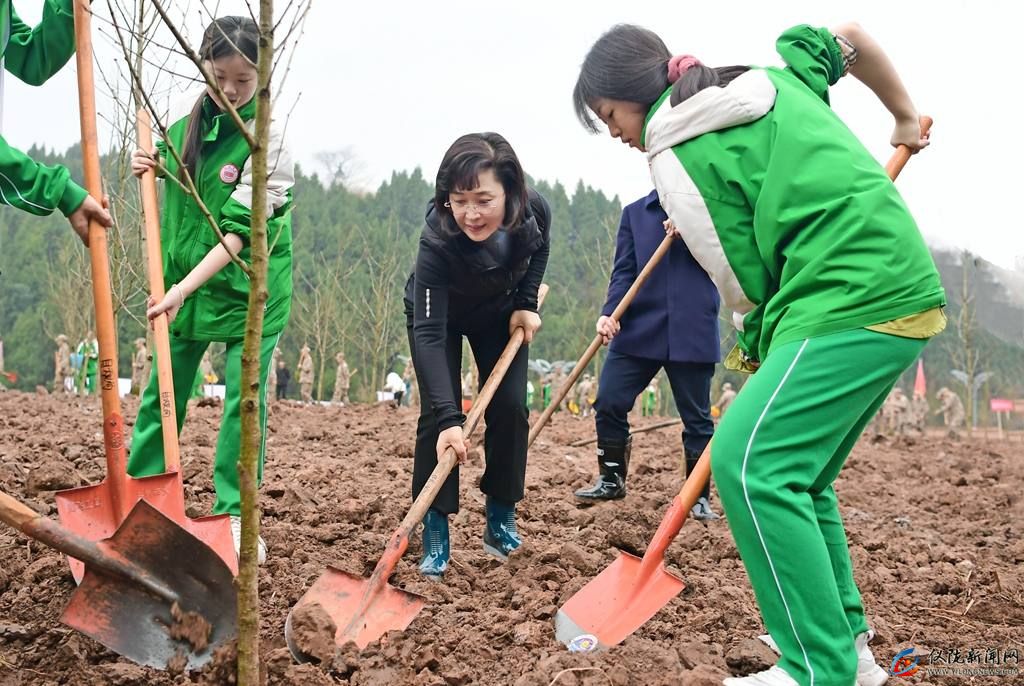 義務植樹造林  共建美麗儀隴